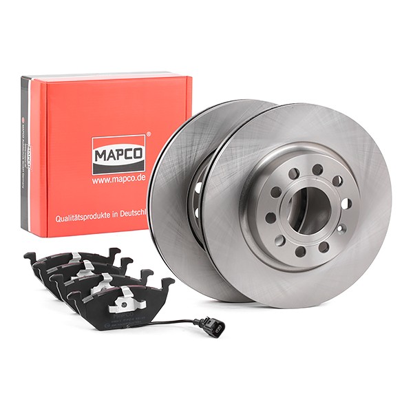 Mapco Bremsscheiben Bremsbeläge Bremsen Satz vorne Ford Volvo 706620